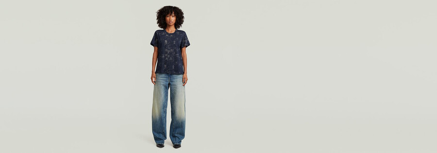 allover print t-shirt