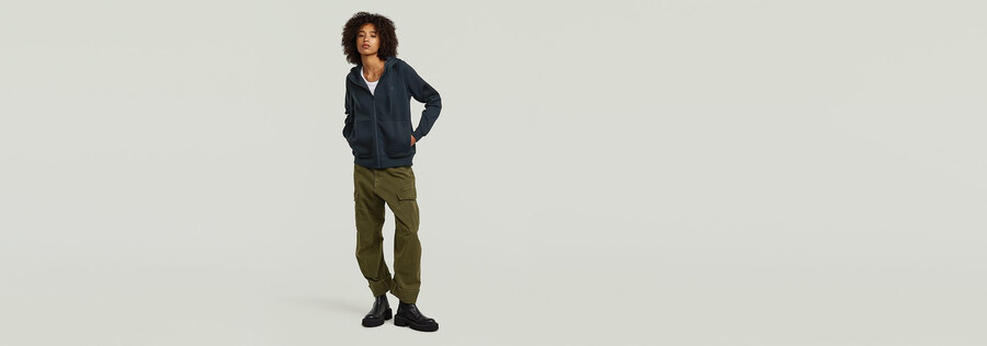 premium core 2.1 hoodie zip thru sweater