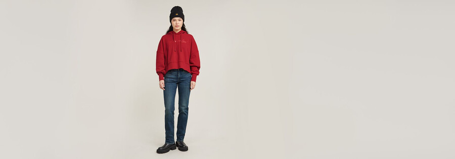 g-script oversized hooded sweater