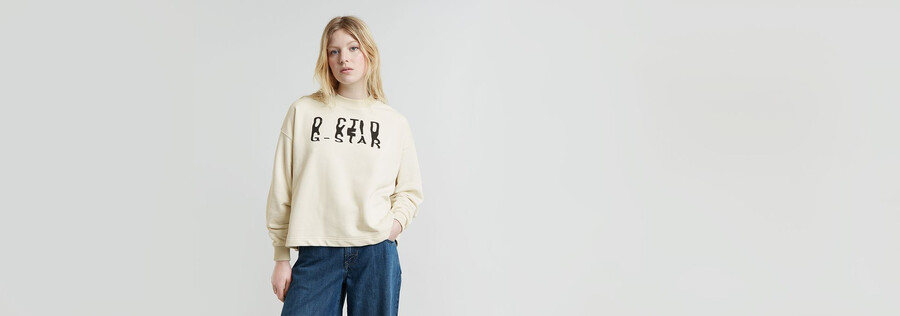 chroma graphic loose sweater