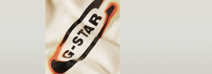 old skool logo loose hoodie