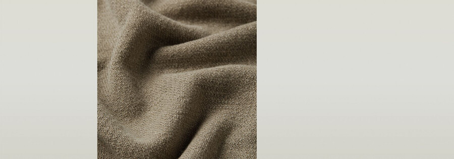 overdyed slim track sweater jacket