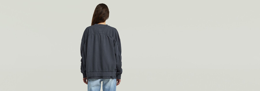puckering sweater
