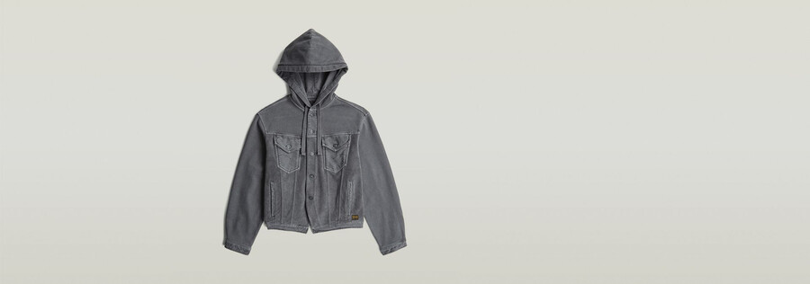 washed hoodie sweater jacket