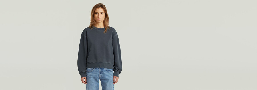 washed relaxed sweater