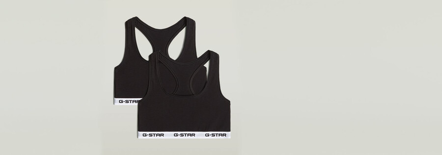 racerback bralette 2-pack