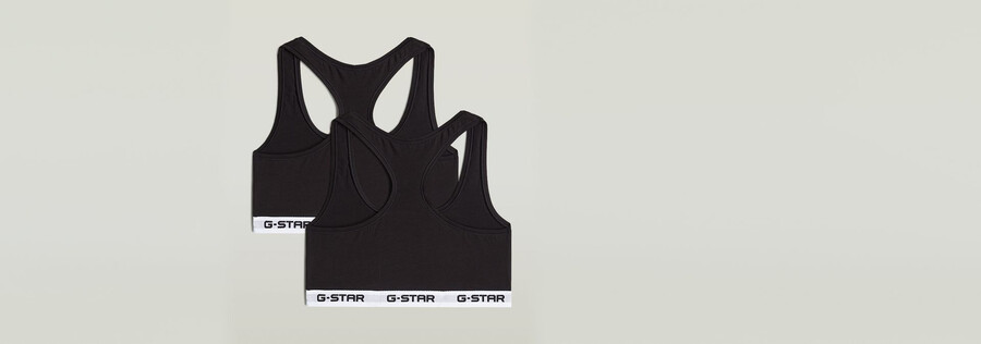 racerback bralette 2-pack