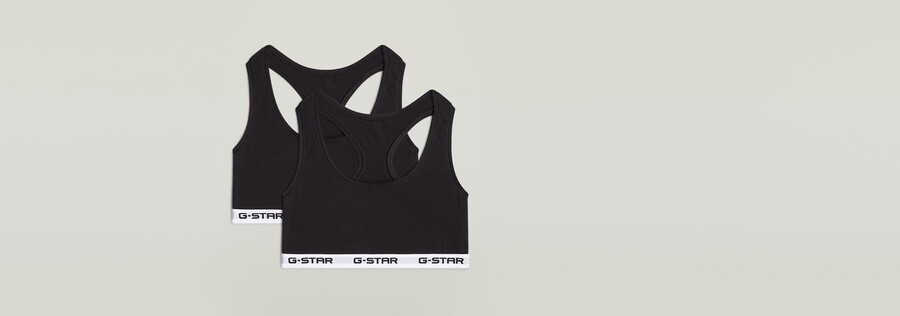 racerback bralette 2-pack