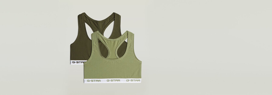 racerback bralette 2-pack