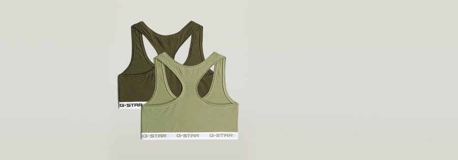racerback bralette 2-pack