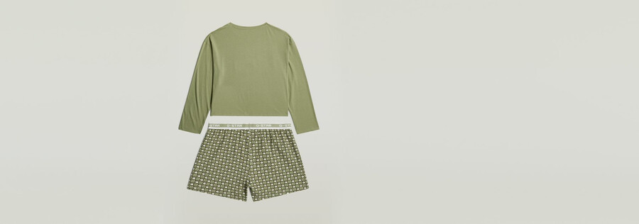 tee and short pyjamas set