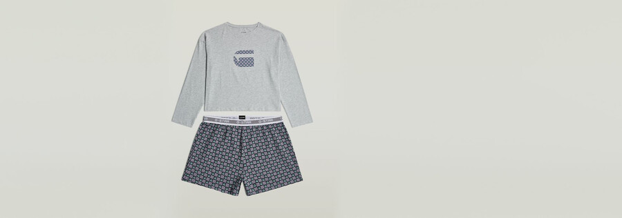 tee and short pyjamas set
