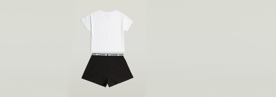 tee and short pyjamas set
