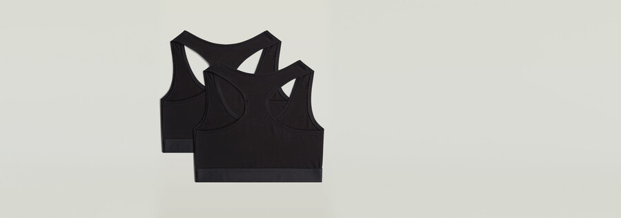 racerback bralette 2-pack