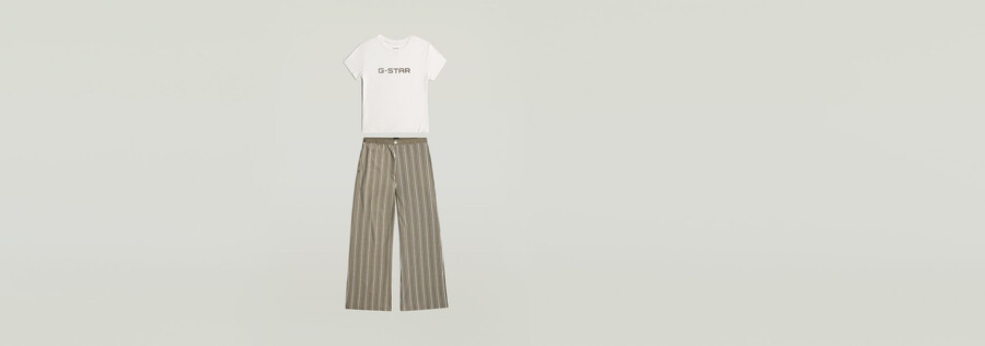 tee and wide leg pant pyjamas set