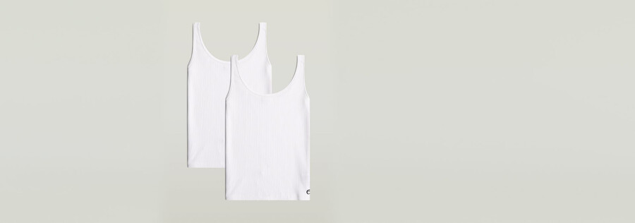 rib vest 2-pack